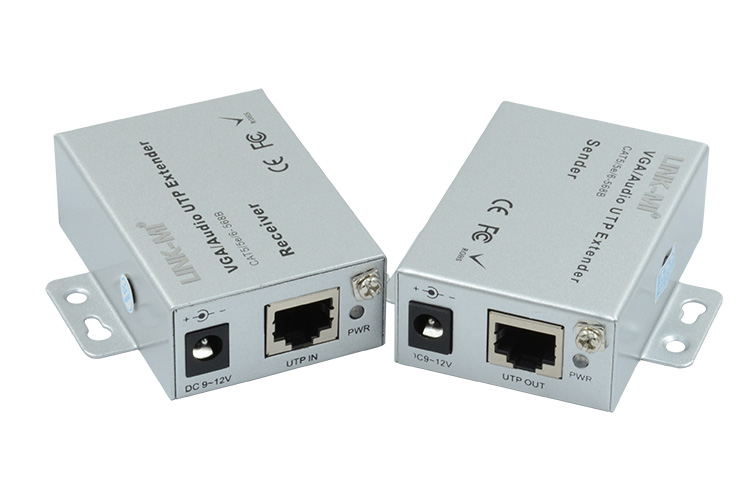 LINK-MI LM-101TRSC 100MAdaptive VGAAudio CAT5 Extender(Adaptive)