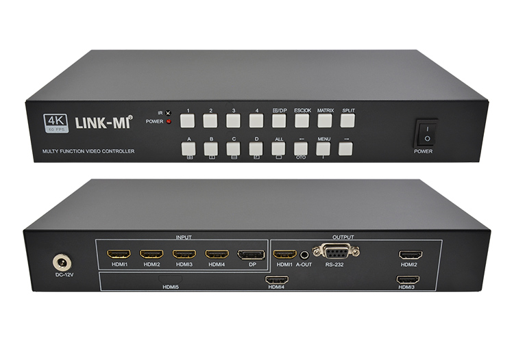 LINK-MI LM-TVM04B 4K Video Wall Matrix Processor